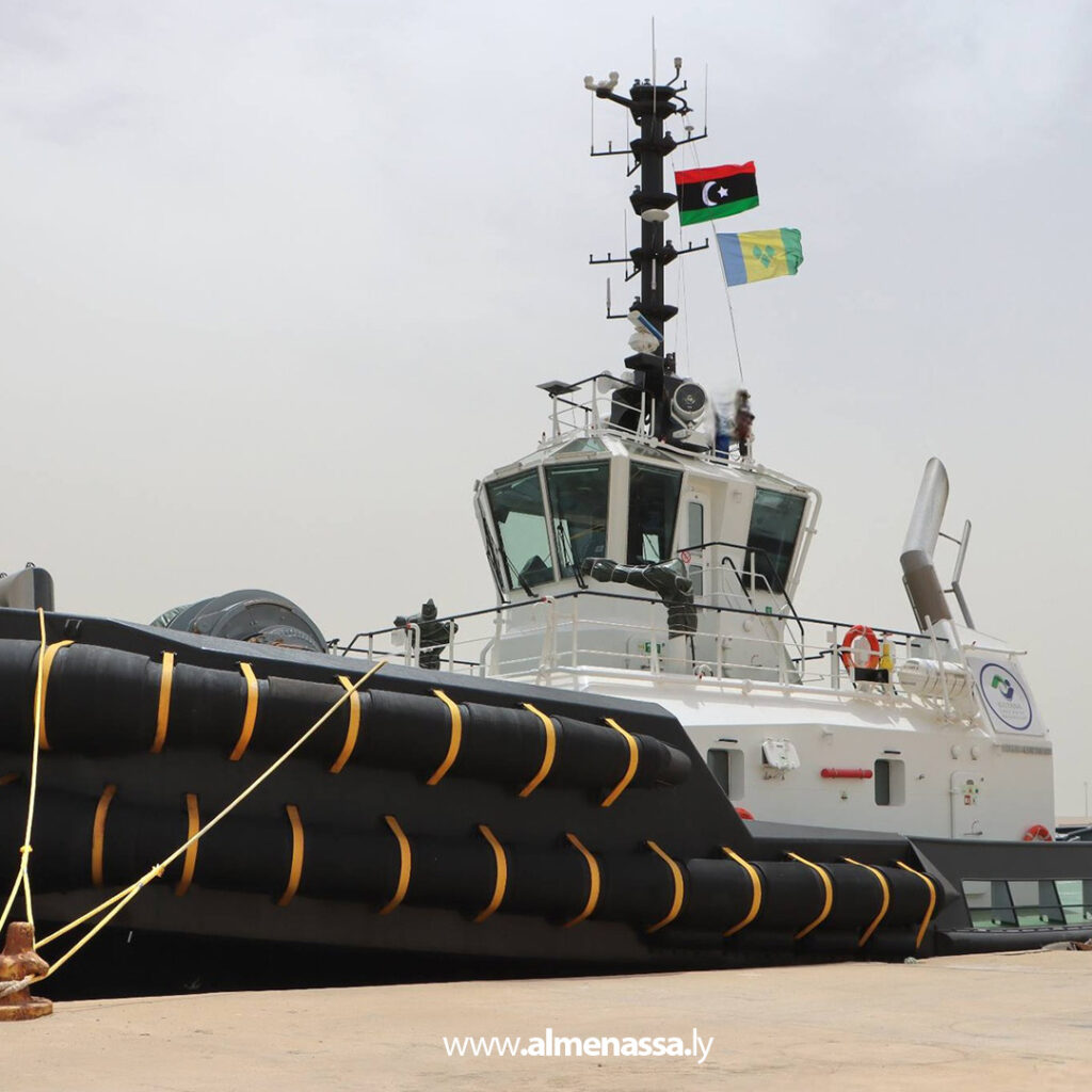 Extra 3.jpg4 3 “جليانة 3” تنضم إلى أسطول المنطقة الحرة ببنغازي لدعم الإرشاد البحري واستقبال السفن العملاقة