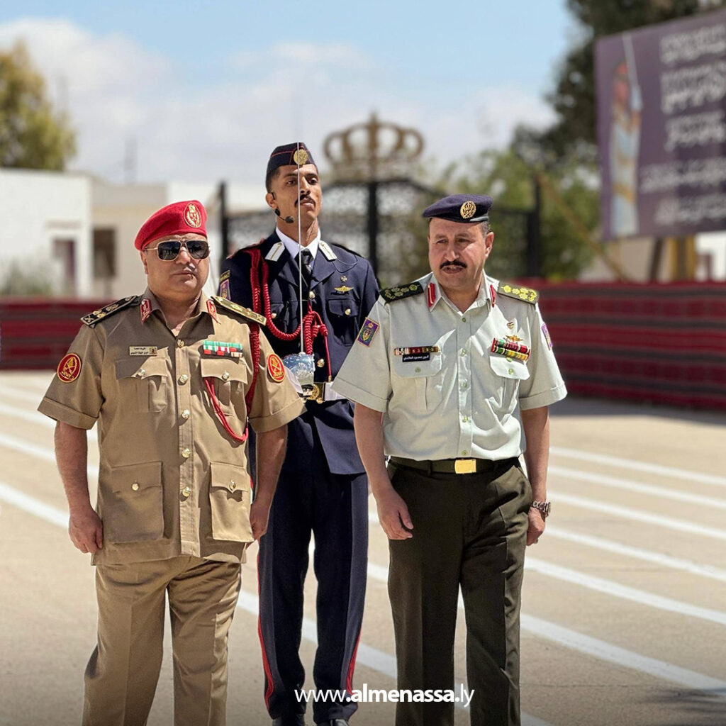 Extra 32.jpg3 32 الأمين العام للقيادة العامة يحضر تخريج 94 ضابطًا ليبيًا بالأردن ويشيد بكفاءة التأهيل العسكري والأكاديمي