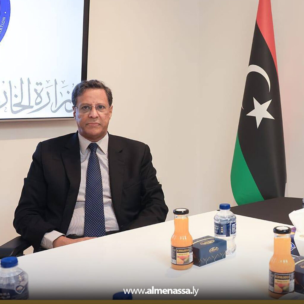 Extra 35 الباعور يلتقي سفير موريتانيا بمناسبة انتهاء مهام عمله في ليبيا