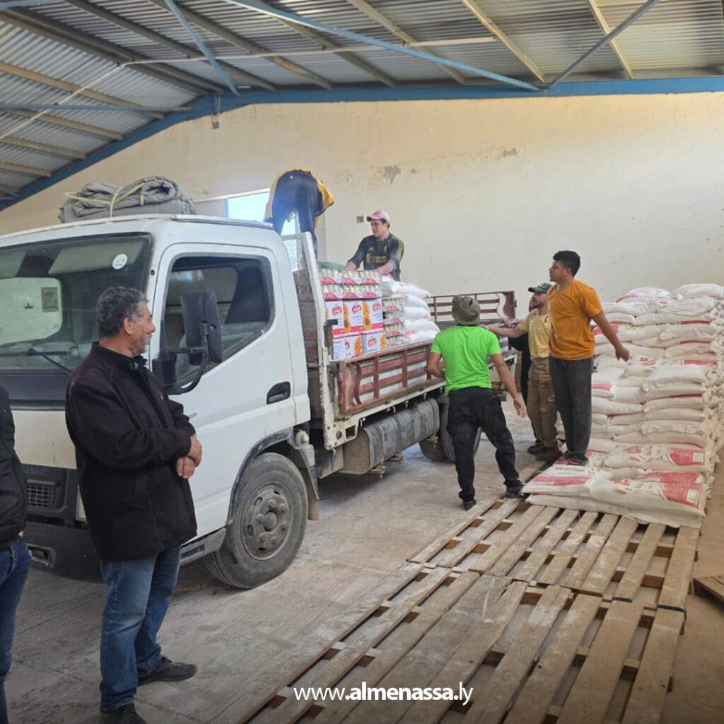 Extra 36 انطلاق استلام الشحنات التموينية الجديدة في بنغازي لضمان توفير السلع الأساسية