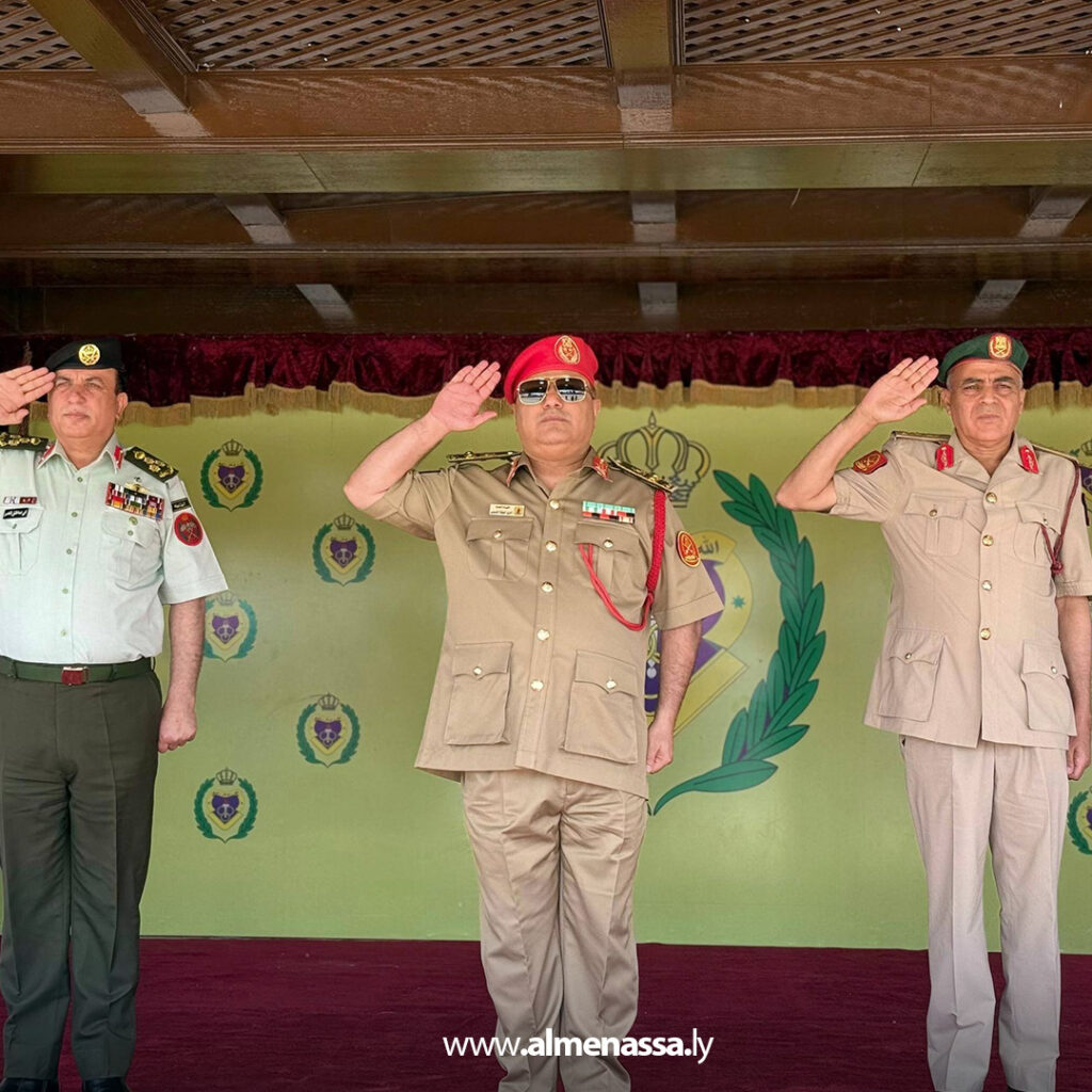 Extra 7.jpg7 7 الأمين العام للقيادة العامة يحضر تخريج 94 ضابطًا ليبيًا بالأردن ويشيد بكفاءة التأهيل العسكري والأكاديمي