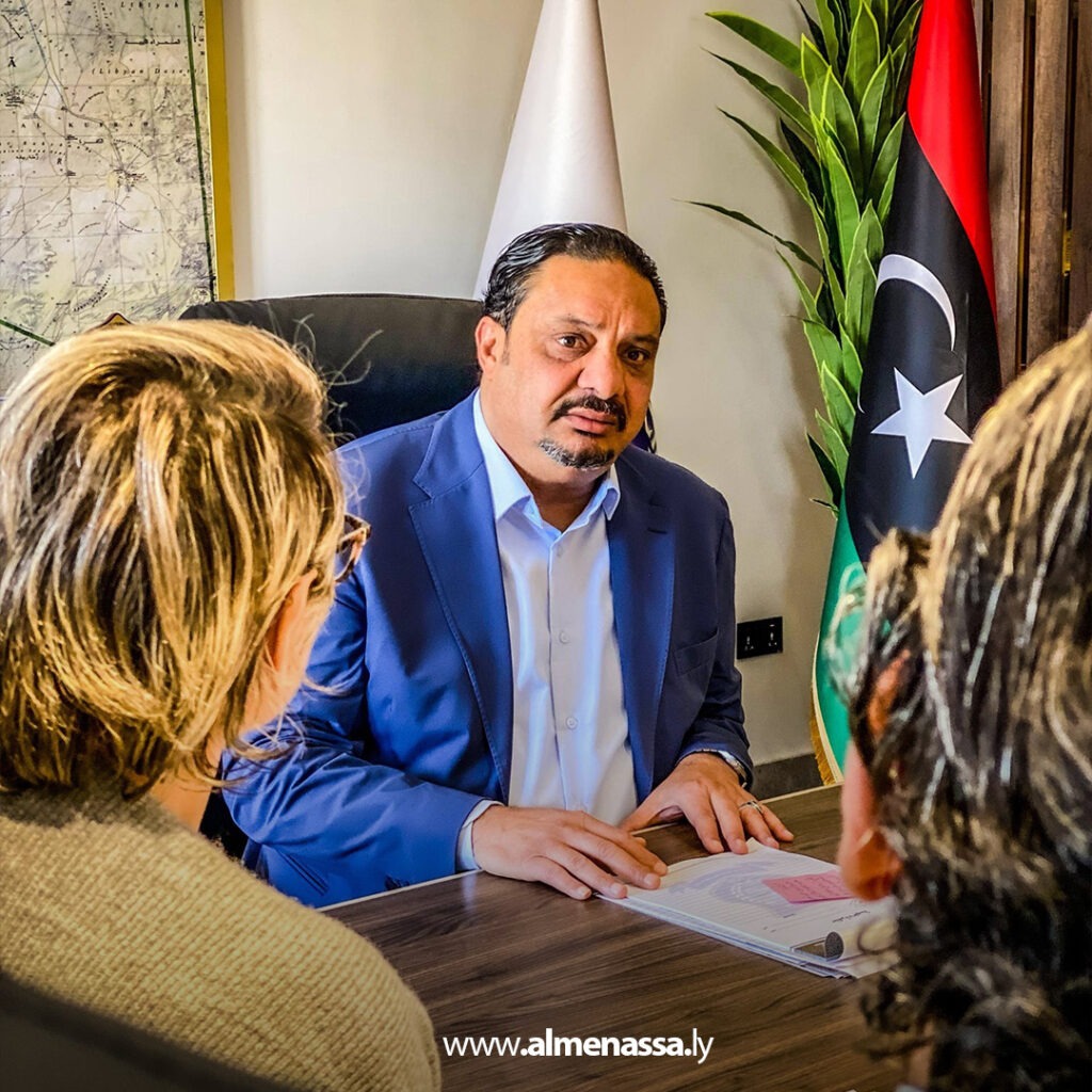 Extra 10.jpg11 10 الخفيفي يبحث مع المفوضية الدولية لشؤون اللاجئين أوضاع اللاجئين السودانيين في بنغازي