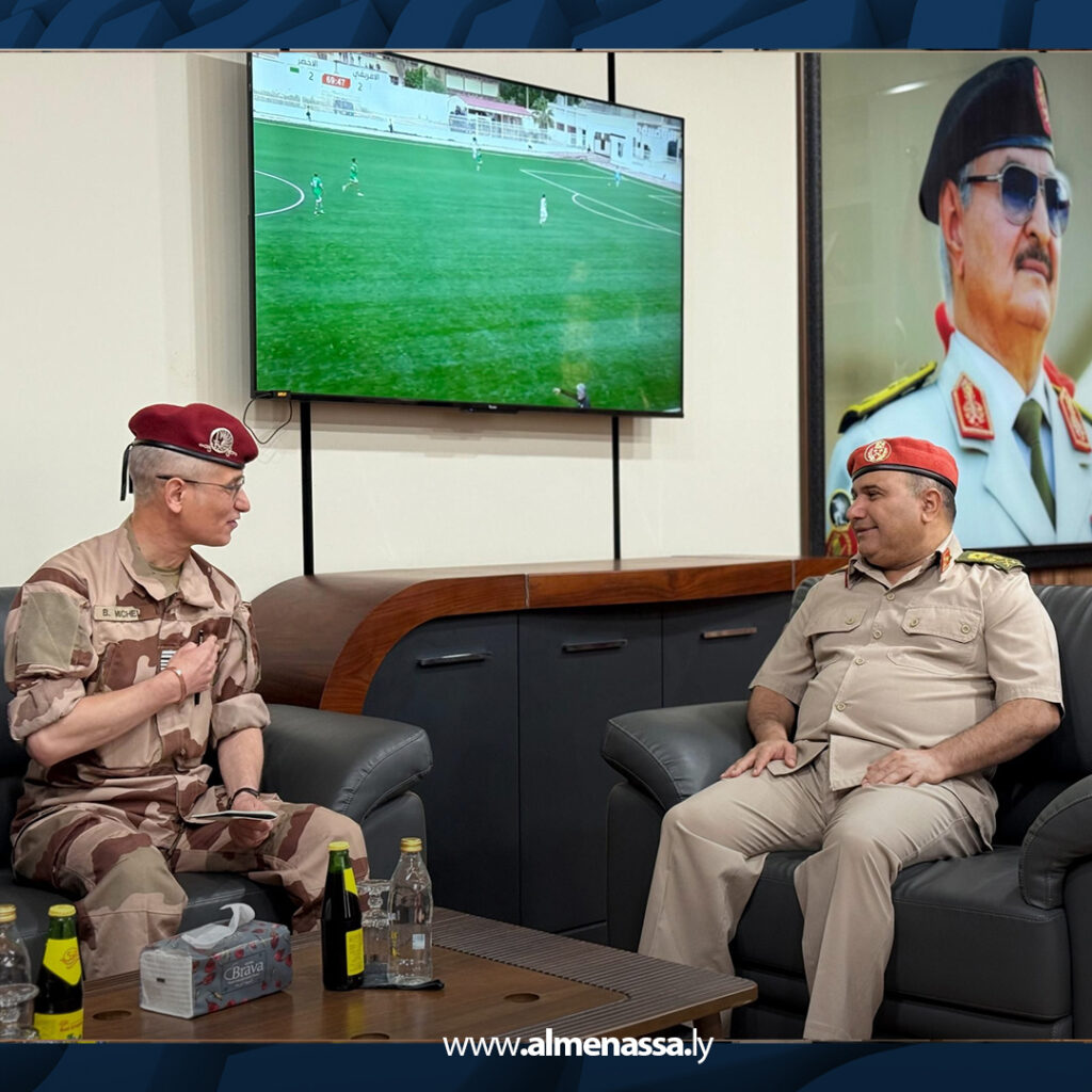 Extra 107 إشادة فرنسية بمناورة “درع الكرامة 2” في لقاء جمع التميمي بالملحق العسكري الفرنسي