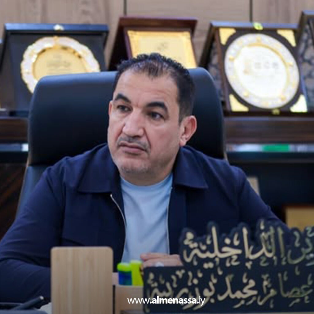 Extra 119 وزير الداخلية يبحث تنفيذ الخطة الأمنية في الكفرة وترتيبات تأمين عيد الأضحى