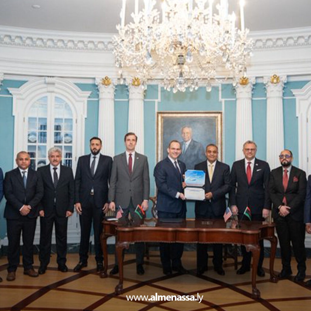 Extra 13 توقيع اتفاق بين ليبيا وشركة بوينغ لتعزيز الشراكة الاقتصادية