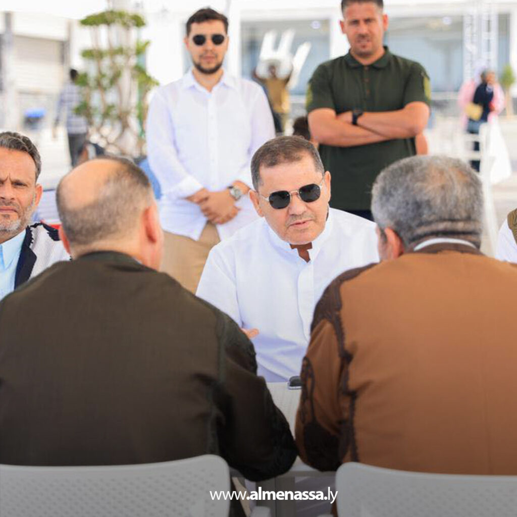 Extra 28.jpg111 28 الدبيبة يشارك في معايدة عمداء بلديات المنطقة الوسطى بمصراتة