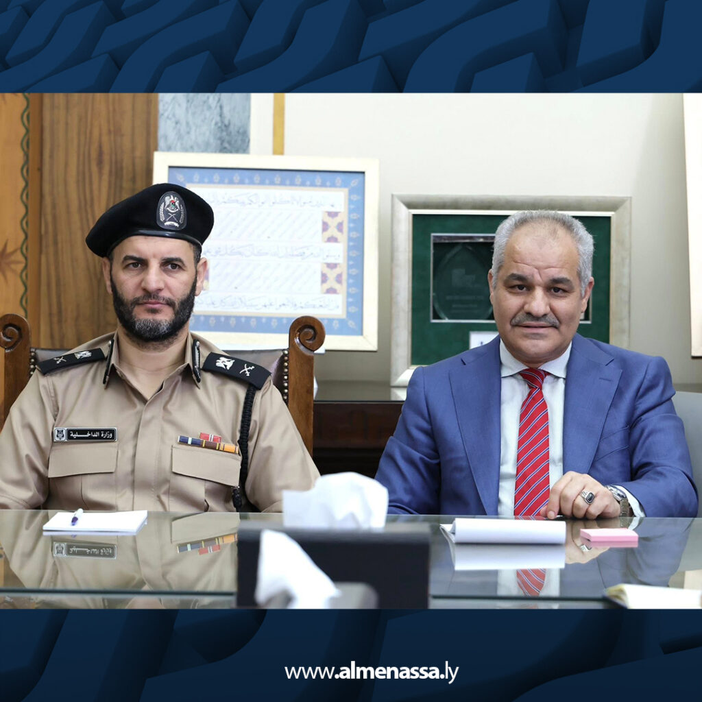 Extra 28.jpg3 28 محافظ ليبيا المركزي يبحث مع وزير الداخلية مكافحة السوق الموازي وتنظيم الأنشطة المالية