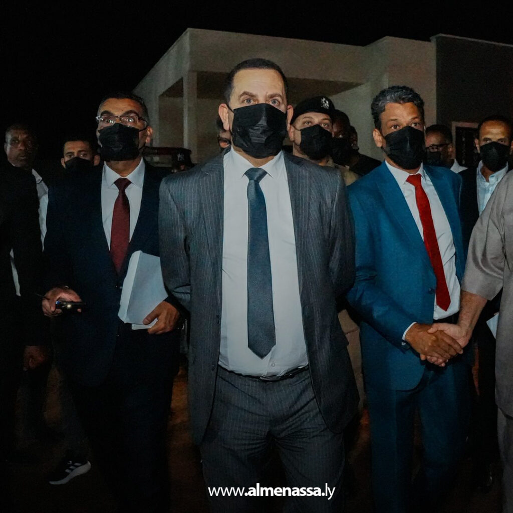 Extra 5.jpg1111 5 وزير الخارجية يتفقد مركز إيواء المهاجرين في براك الشاطئ ويؤكد الالتزام بالمعايير الإنسانية والقانونية