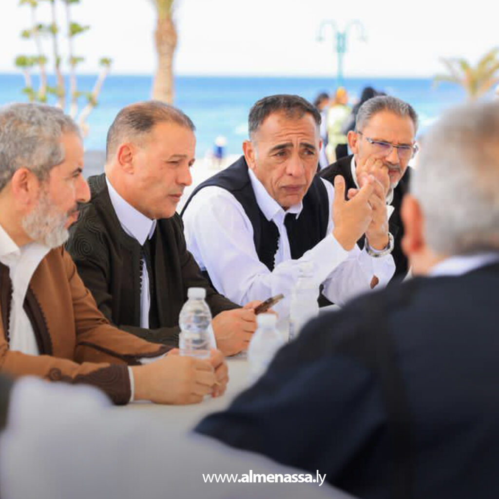 Extra 6.jpg11111 6 الدبيبة يشارك في معايدة عمداء بلديات المنطقة الوسطى بمصراتة