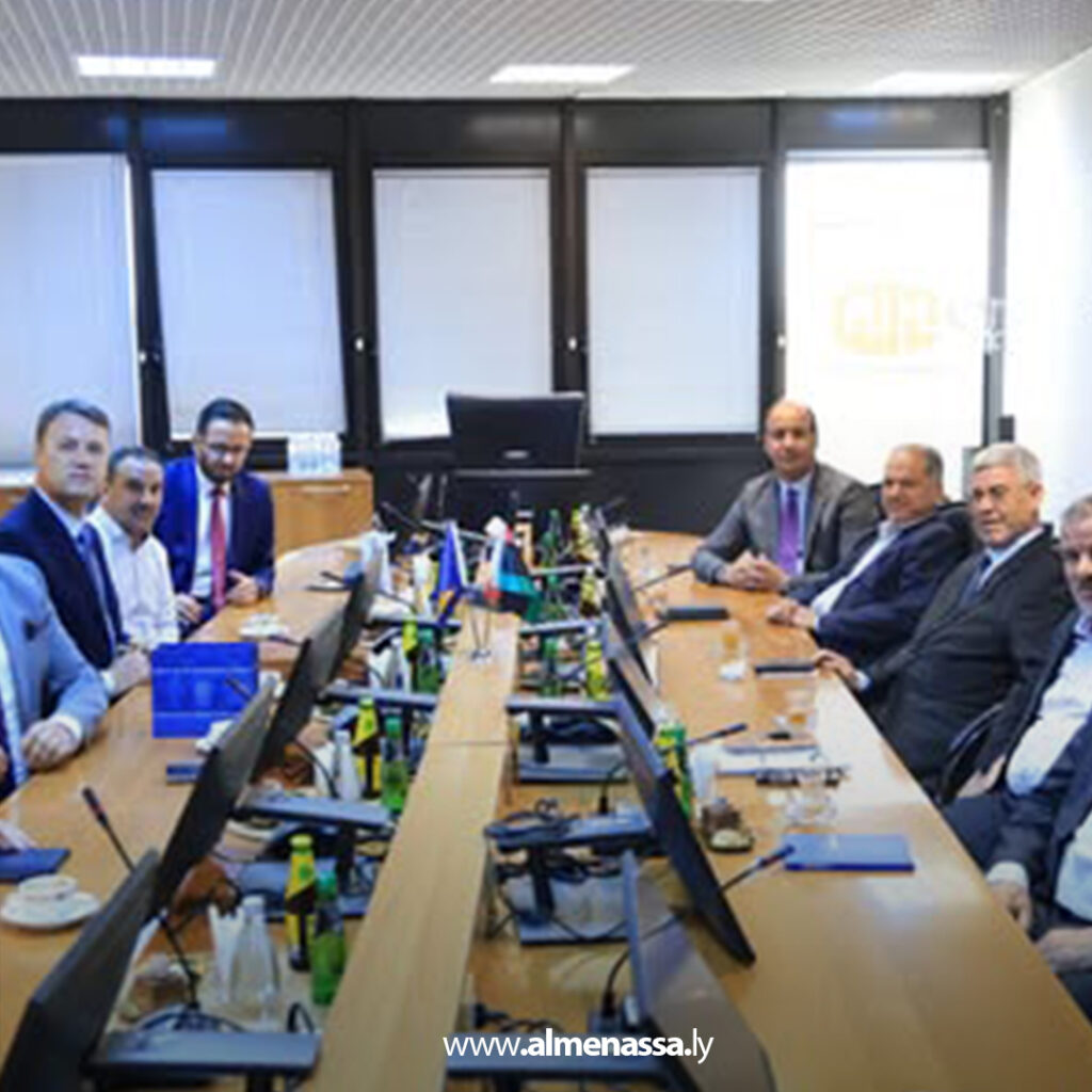 Extra 92 الشركة الليبية للحديد والصلب تستقبل سفير البوسنة والهرسك وتوقع اتفاقية تعاون مشترك