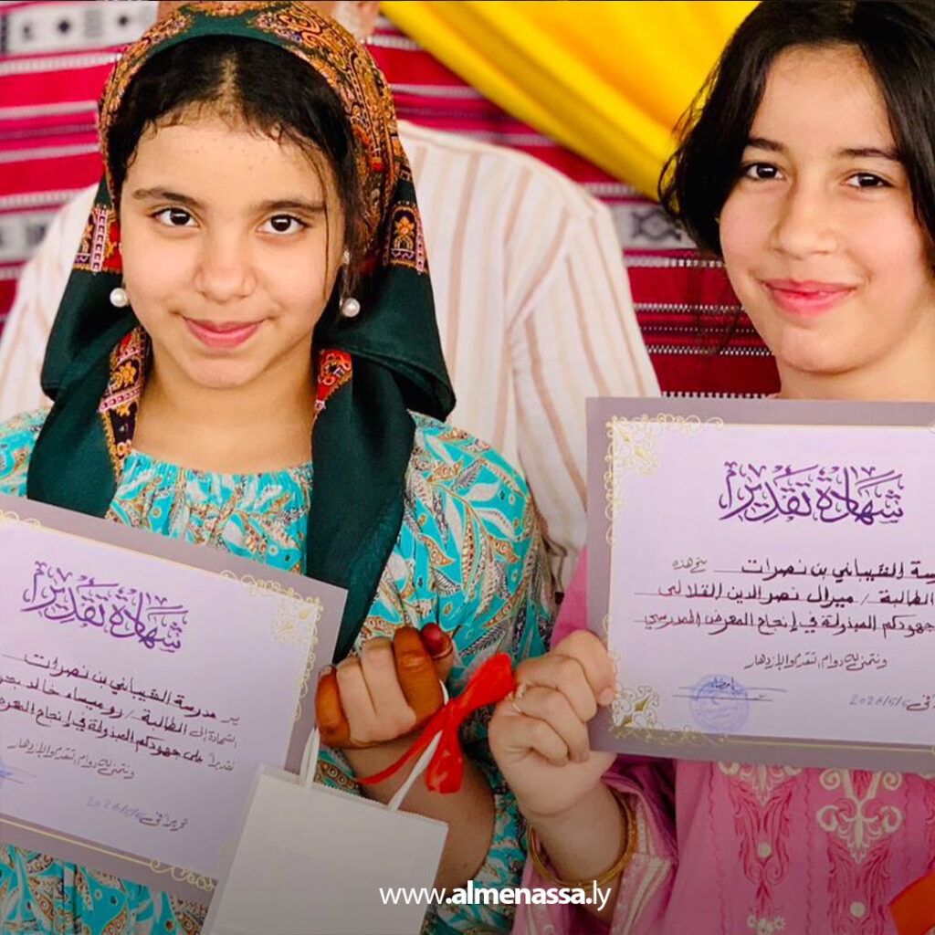 Extra .jpg13 مدرسة الشيباني بن نصرات بالزاوية تقيم معرضًا مدرسيًا عامًا لتعزيز الأنشطة الثقافية والتعليمية