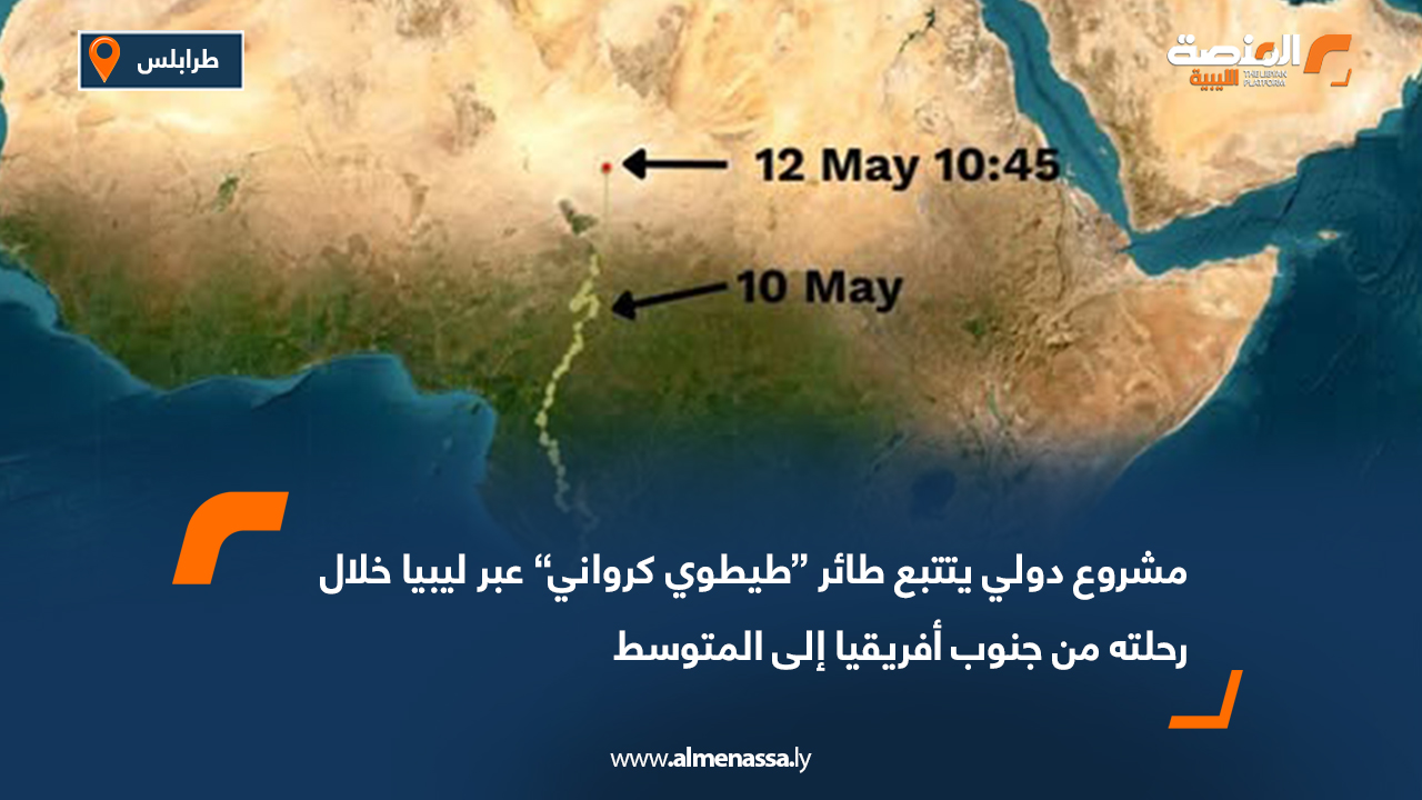 مشروع دولي يتتبع طائر “طيطوي كرواني” عبر ليبيا خلال رحلته من جنوب أفريقيا إلى المتوسط