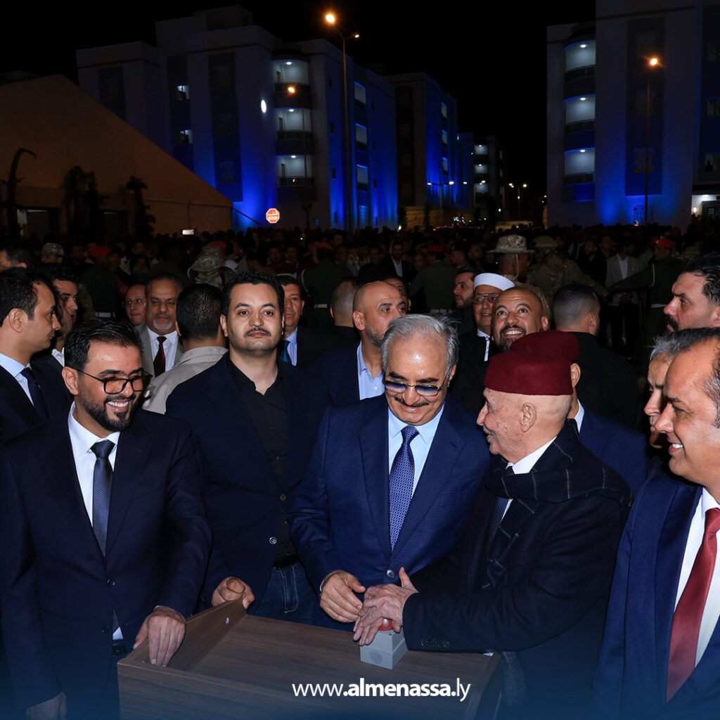ext Recovered.jpg8 القائد العام للقوات المسلحة يفتتح مشروع 2000 وحدة سكنية بمدينة درنة