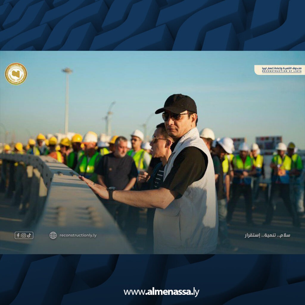 extra Recovered 1.jpg1 1 المهندس بالقاسم حفتر يتفقد مشروع جسور وبحيرة جليانة ببنغازي رفقة السفير الصيني