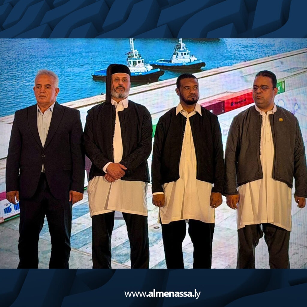 extra Recovered 1.jpg2 1 خلال الاحتفال بعيد العمال بميناء الخمس.. الأعلى للدولة يؤكد دور عمال الموانئ في دعم الاقتصاد