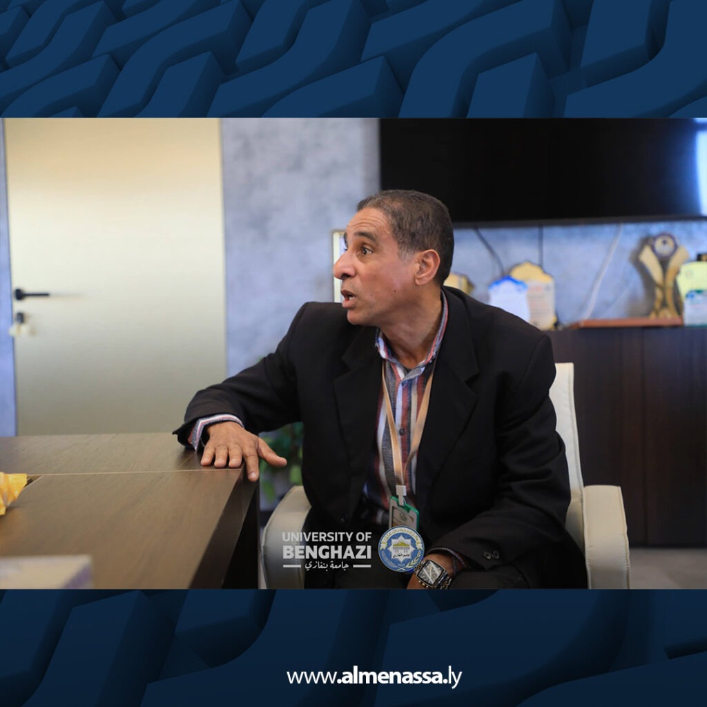 extra Recovered 16.jpg2 16 رئيس جامعة بنغازي يبحث تعزيز دور مركز الاستشارات البيئية في دعم التنمية المستدامة