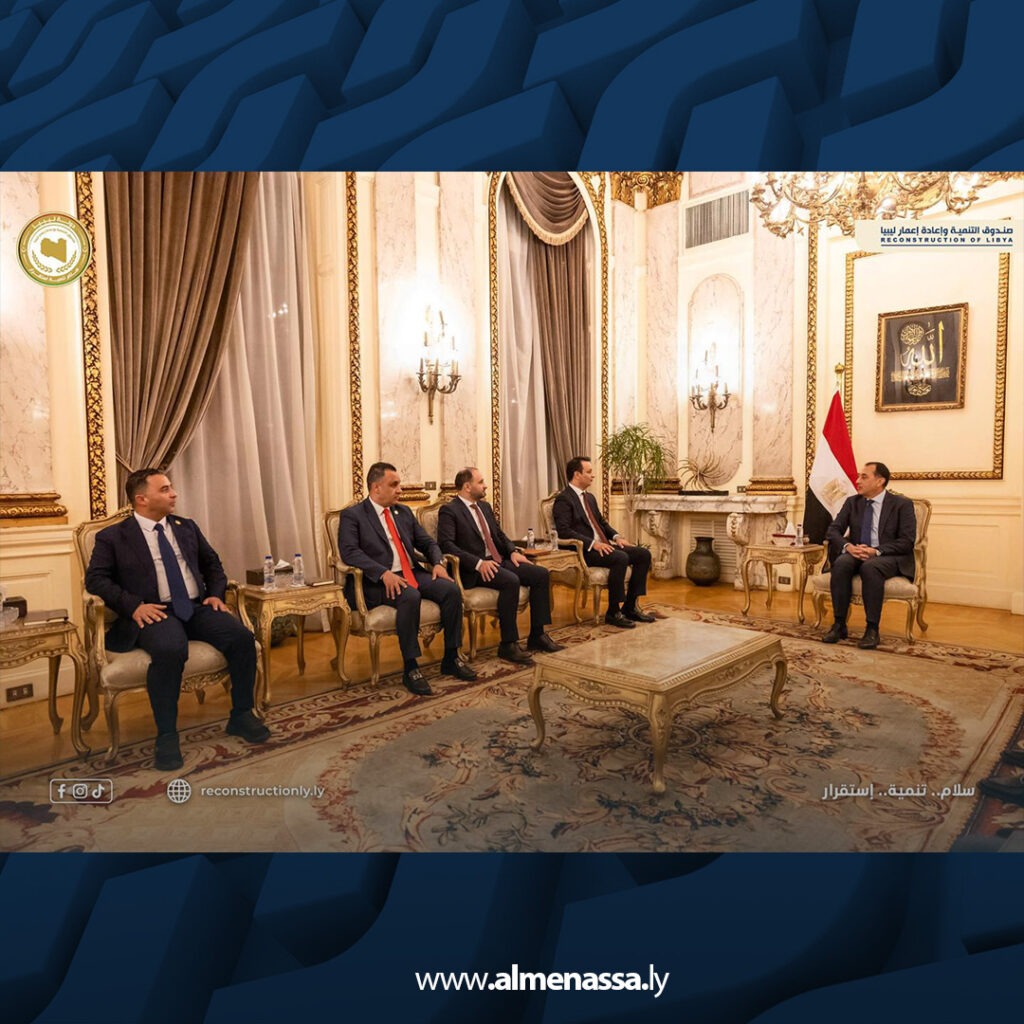 extra Recovered 5 المهندس بالقاسم حفتر ومدبولي يبحثان في القاهرة توسيع التعاون الليبي المصري في مشاريع الإعمار والتنمية