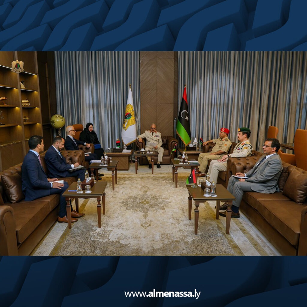 extra Recovered 5.jpg2 5 القائد العام يبحث مع سفير الاتحاد الأوروبي التنسيق والتعاون المشترك لمكافحة الإرهاب