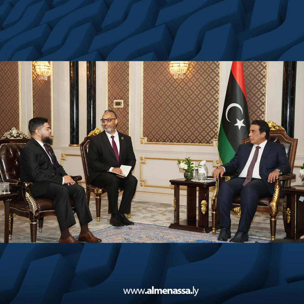 Extra 27.jpg2 27 المنفي يتسلّم أوراق اعتماد سفير بنغلاديش الجديد لدى ليبيا