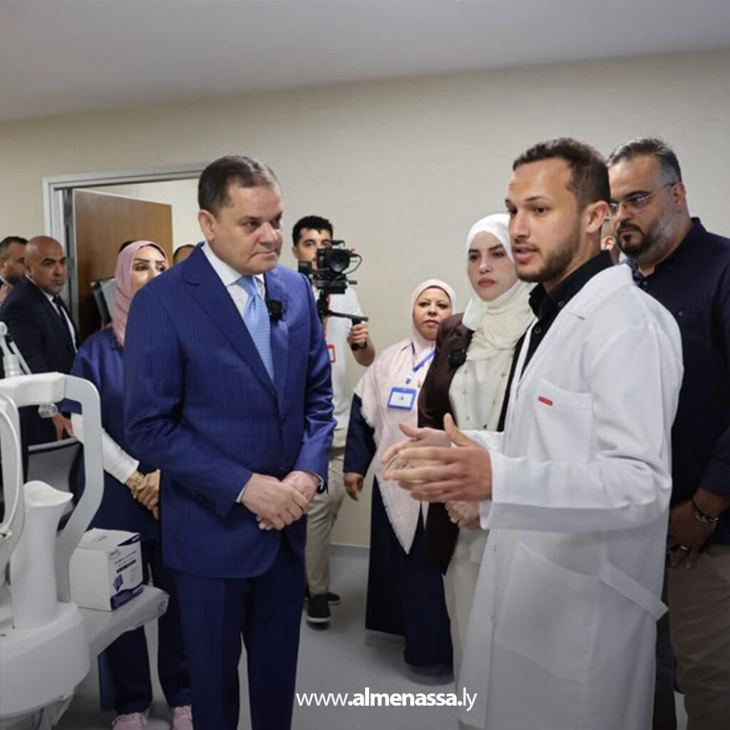 Extra 2.jpg10 2 الدبيبة يفتتح أقساماً جديدة بمستشفى العيون طرابلس ضمن مشروع التطوير والصيانة