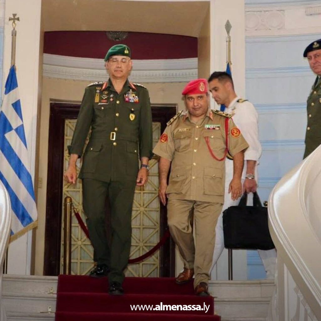 Extra 2.jpg111111 2 التعاون العسكري الليبي اليوناني: لقاء الأمين العام ورئيس أركان الجيش اليوناني في أثينا