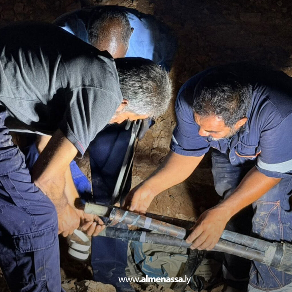 Extra 21.jpg111 21 إصلاح كابل مصنع الأسمنت في بنغازي بعد تدخل عاجل من وزارة الكهرباء