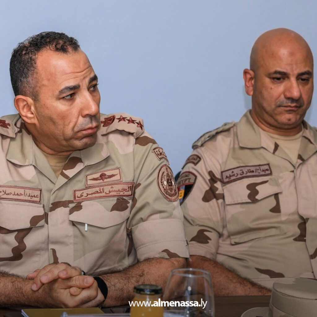 Extra 63 رئيس الأركان يزور الكلية العسكرية توكرة لبحث تطوير التعليم العسكري مع وفد مصري