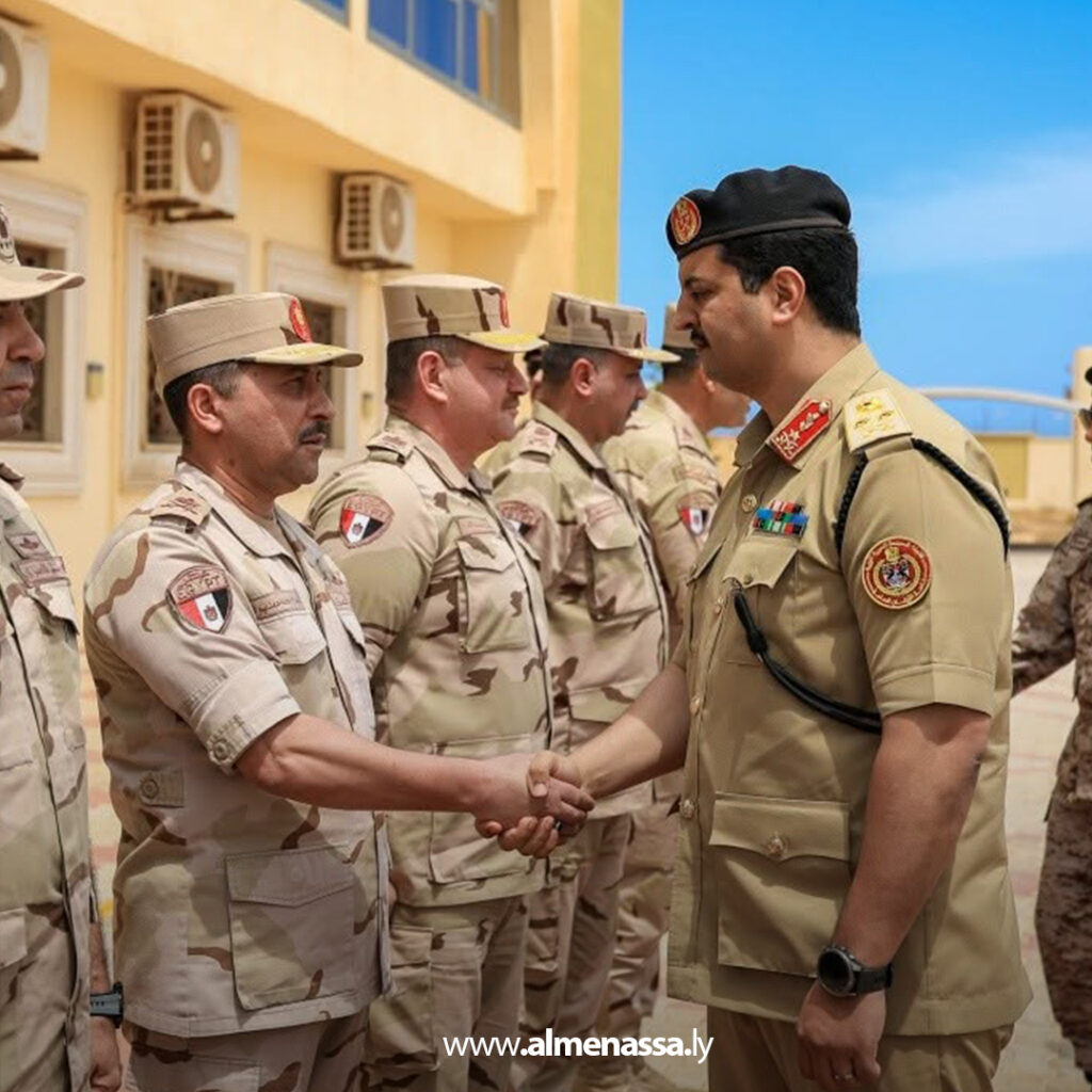 Extra .jpg1111111111 رئيس الأركان يزور الكلية العسكرية توكرة لبحث تطوير التعليم العسكري مع وفد مصري