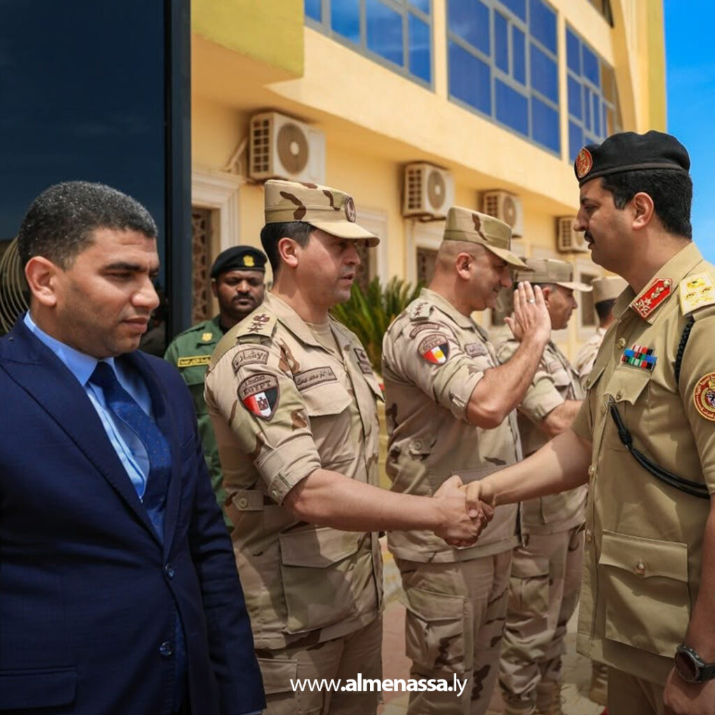 Extra .jpg111111111111 رئيس الأركان يزور الكلية العسكرية توكرة لبحث تطوير التعليم العسكري مع وفد مصري