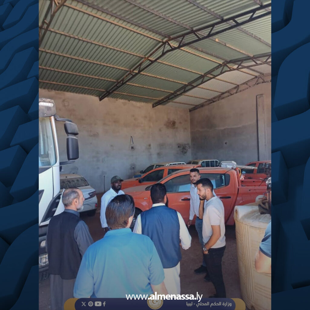 extra Recovered 10.jpg1 10 وزارة الحكم المحلي تعاين موقع مشروع الاقتصاد الدائري في الزنتان