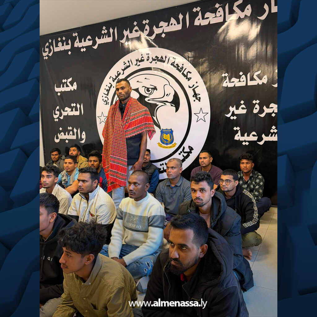 extra Recovered 2.jpg02 2 إحباط مخطط تهريب مهاجرين وضبط 26 شخص داخل وكر سري في بنغازي