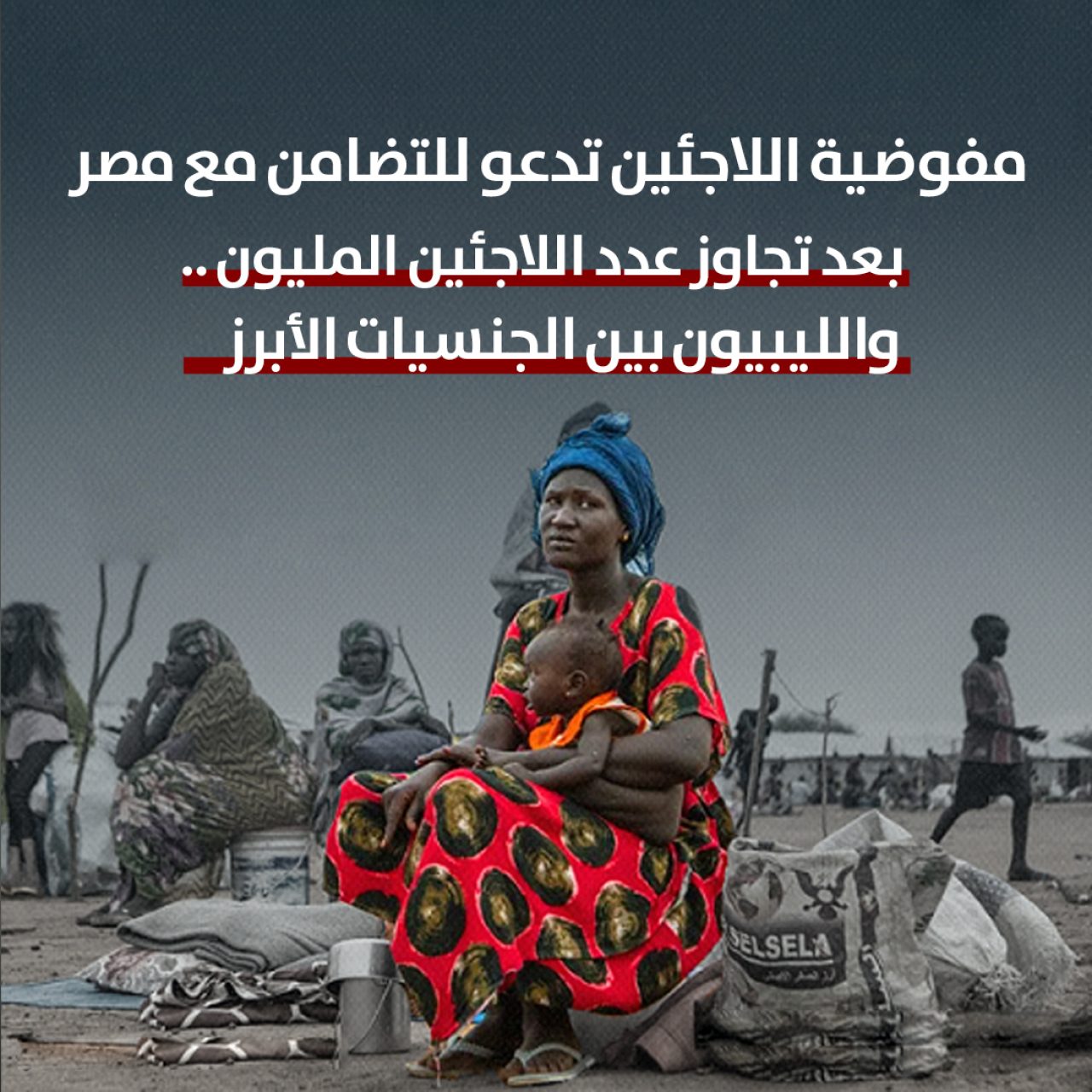 مفوضية اللاجئين تدعو للتضامن مع مصر..بعد تجاوز عدد اللاجئين المليون.. والليبيون بين الجنسيات الأبرز