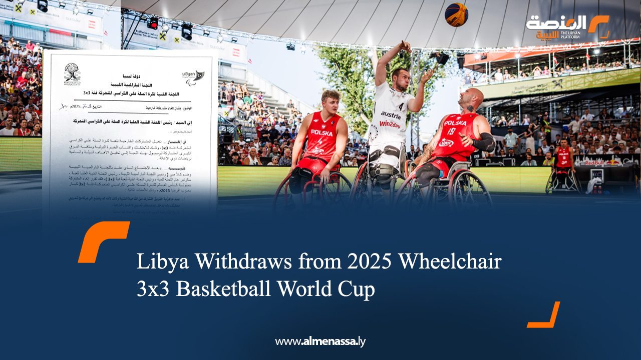 Libya Withdraws from 2025 Wheelchair 3x3 Basketball World Cup