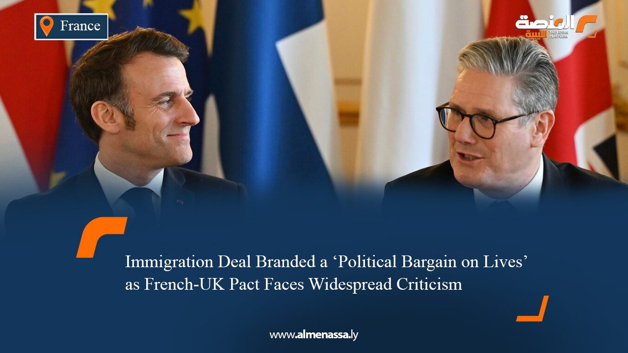 Immigration Deal Branded a ‘Political Bargain on Lives’ as French-UK Pact Faces Widespread Criticism