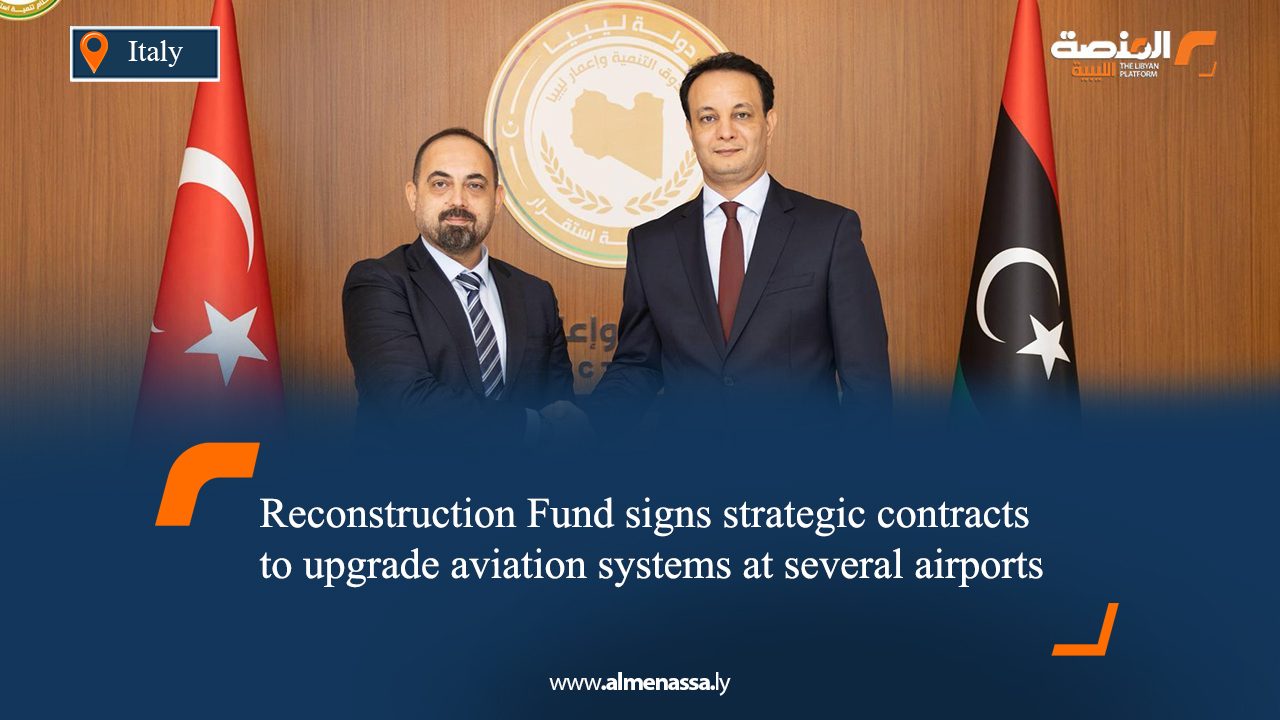 Reconstruction Fund signs strategic contracts to upgrade aviation systems at several airports