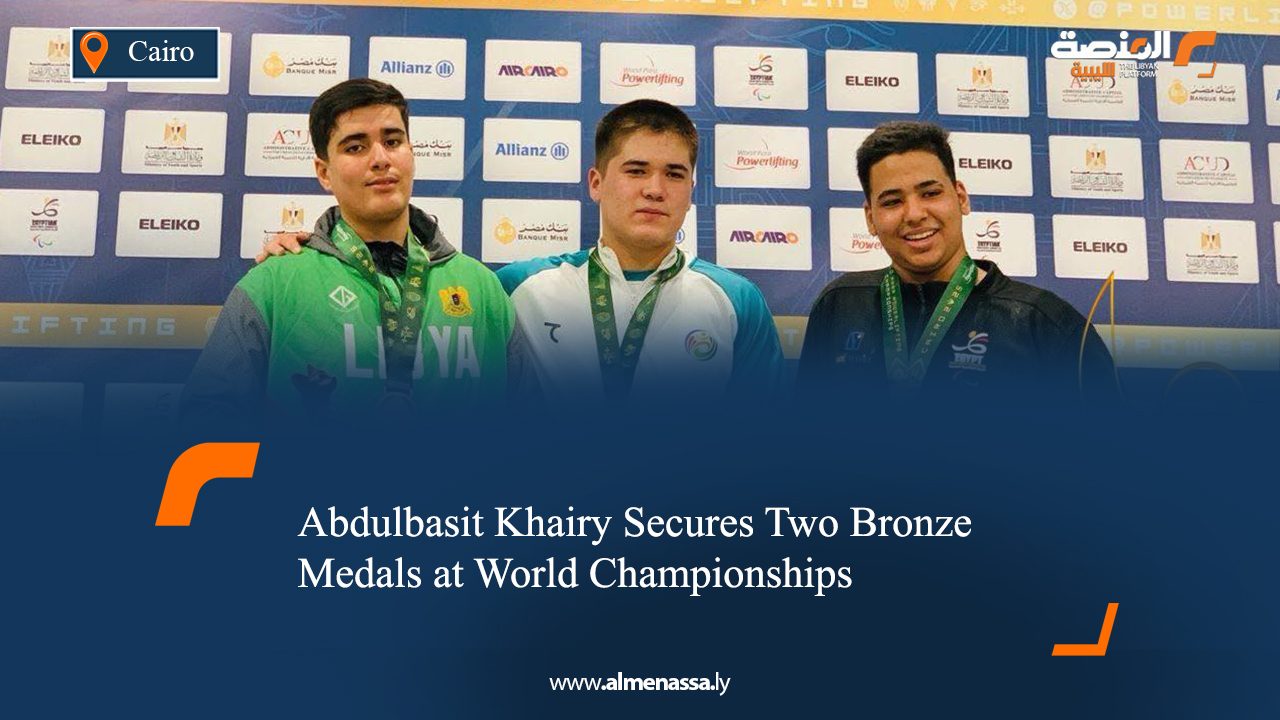 Abdulbasit Khairy Secures Two Bronze Medals at World Championships