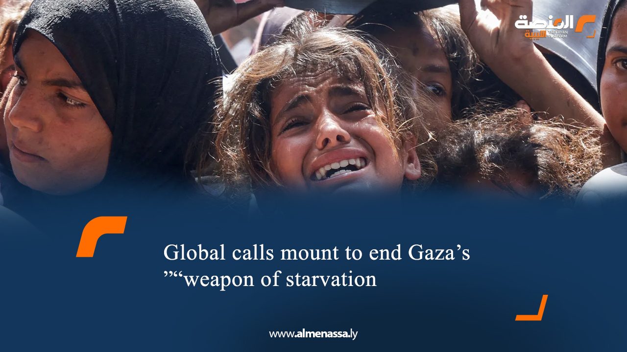 Global calls mount to end Gaza’s “weapon of starvation”