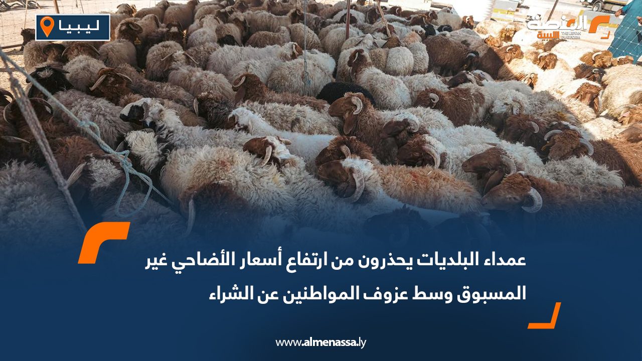 عمداء البلديات يحذرون من ارتفاع أسعار الأضاحي غير المسبوق وسط عزوف المواطنين عن الشراء