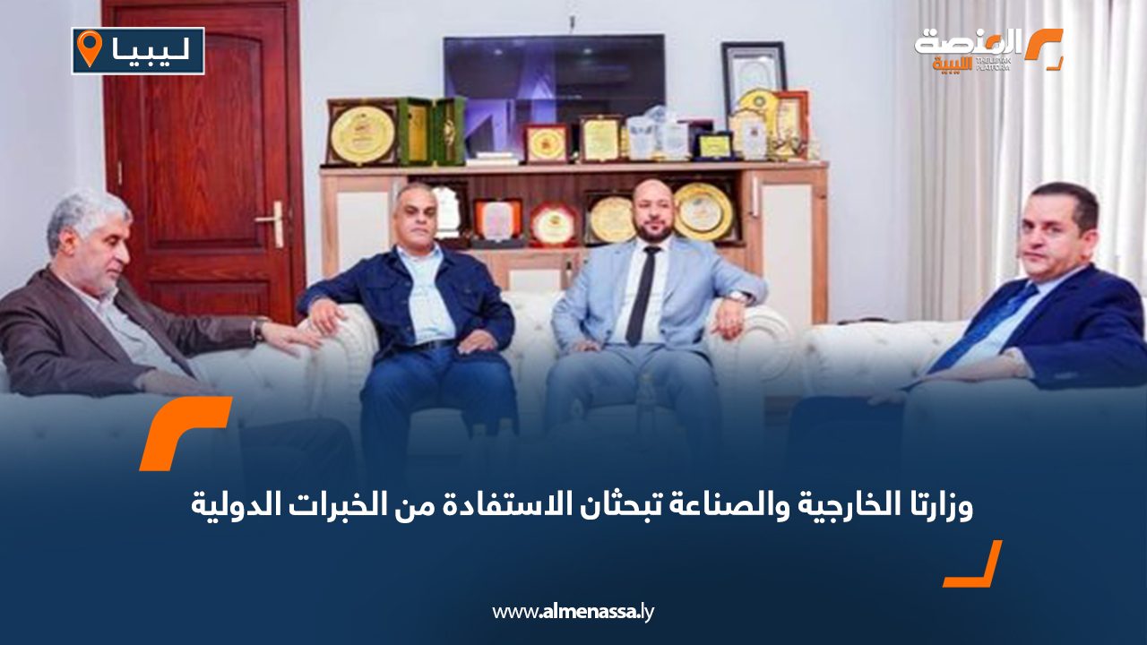 وزارتا الخارجية والصناعة تبحثان الاستفادة من الخبرات الدولية