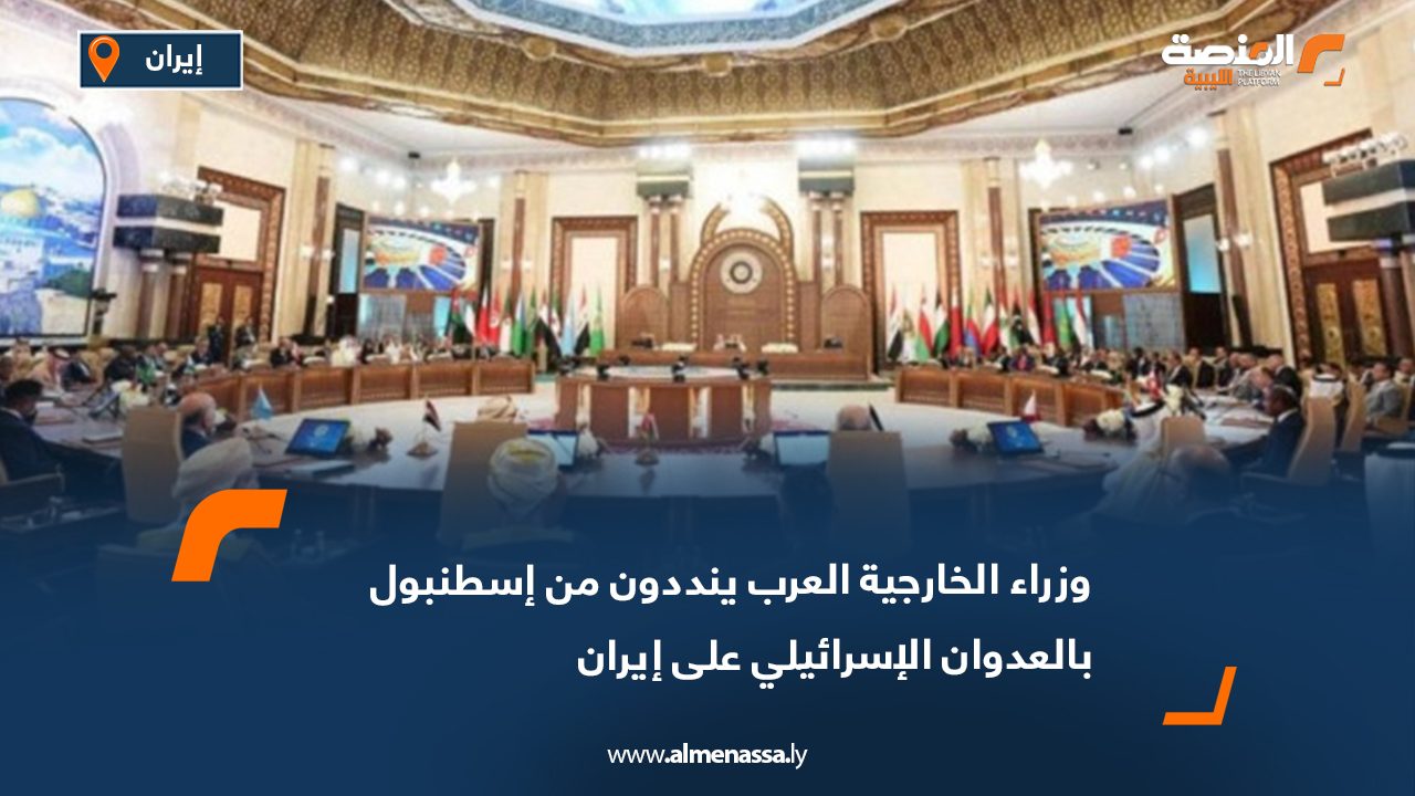 وزراء الخارجية العرب ينددون من إسطنبول بالعدوان الإسرائيلي على إيران