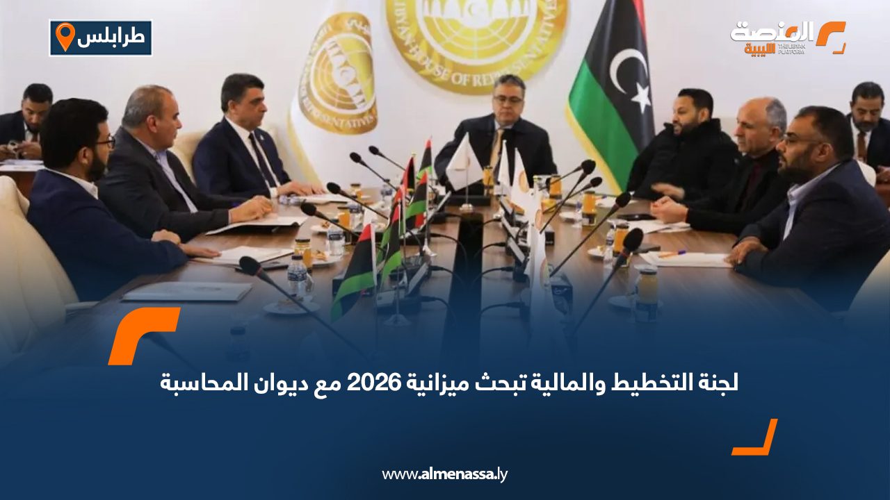 لجنة التخطيط والمالية تبحث ميزانية 2026 مع ديوان المحاسبة