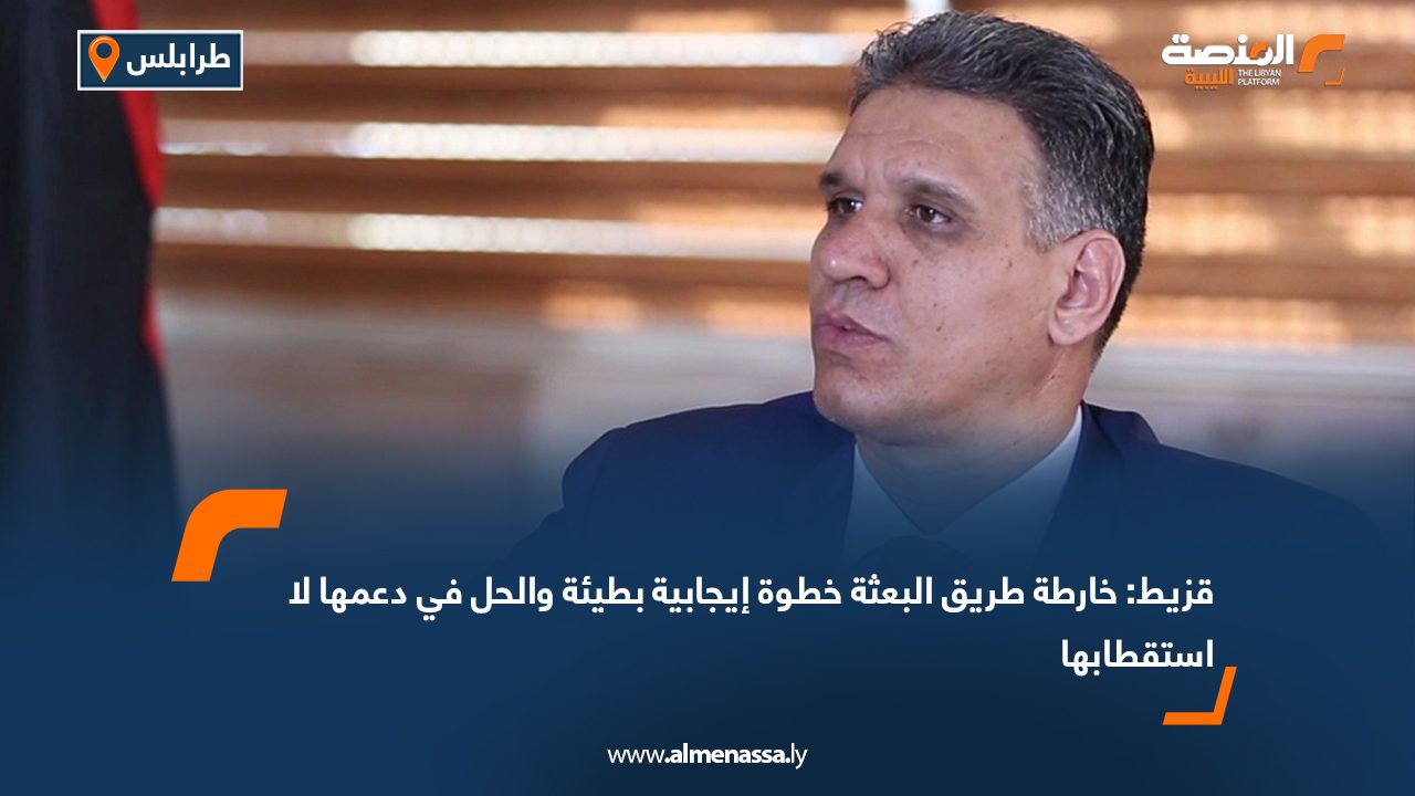 قزيط: خارطة طريق البعثة خطوة إيجابية بطيئة والحل في دعمها لا استقطابها