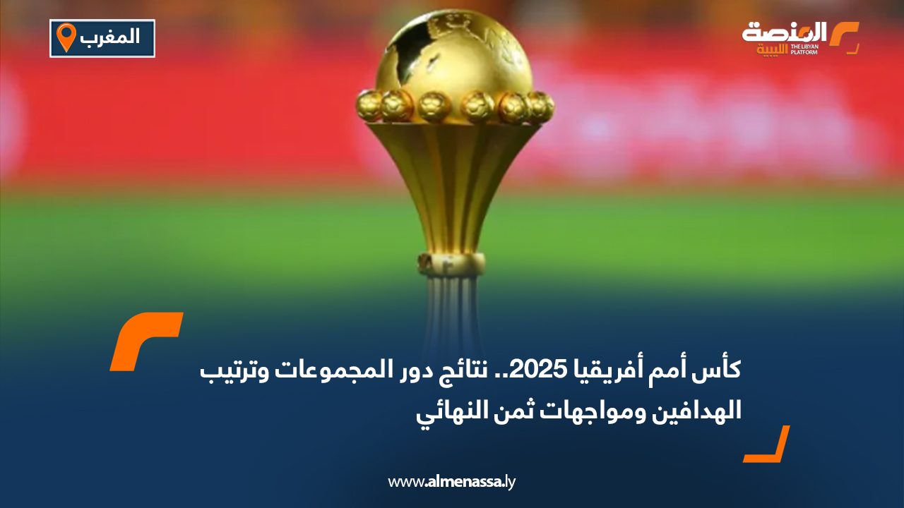 كأس أمم أفريقيا 2025.. نتائج دور المجموعات وترتيب الهدافين ومواجهات ثمن النهائي