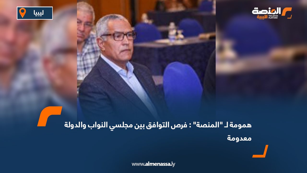 همومة لـ "المنصة": فرص التوافق بين مجلسي النواب والدولة معدومة