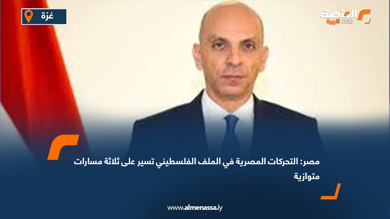 مصر: التحركات المصرية في الملف الفلسطيني تسير على ثلاثة مسارات متوازية