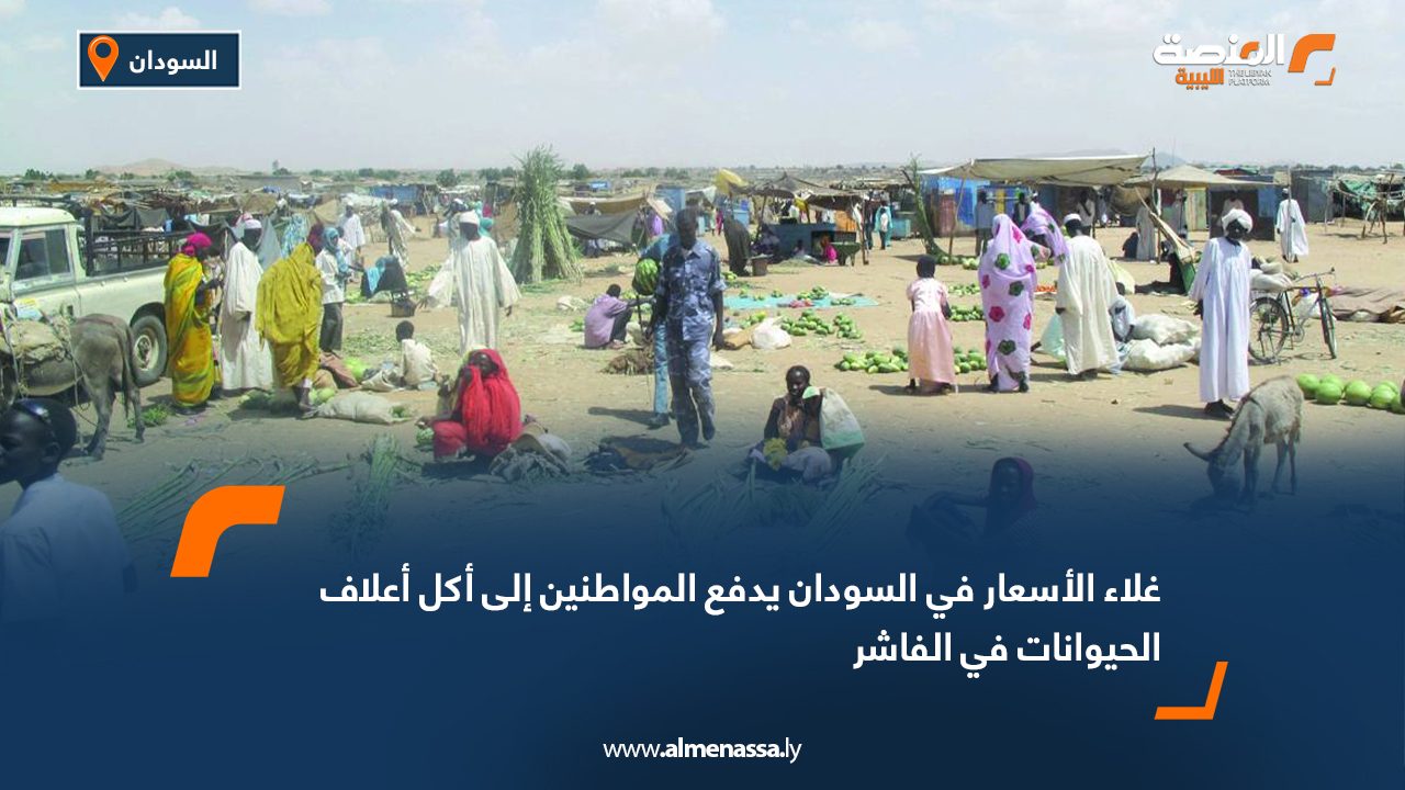 غلاء الأسعار في السودان يدفع المواطنين إلى أكل أعلاف الحيوانات في الفاشر