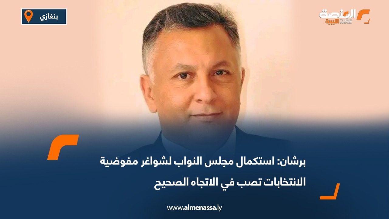 برشان: استكمال مجلس النواب لشواغر مفوضية الانتخابات تصب في الاتجاه الصحيح