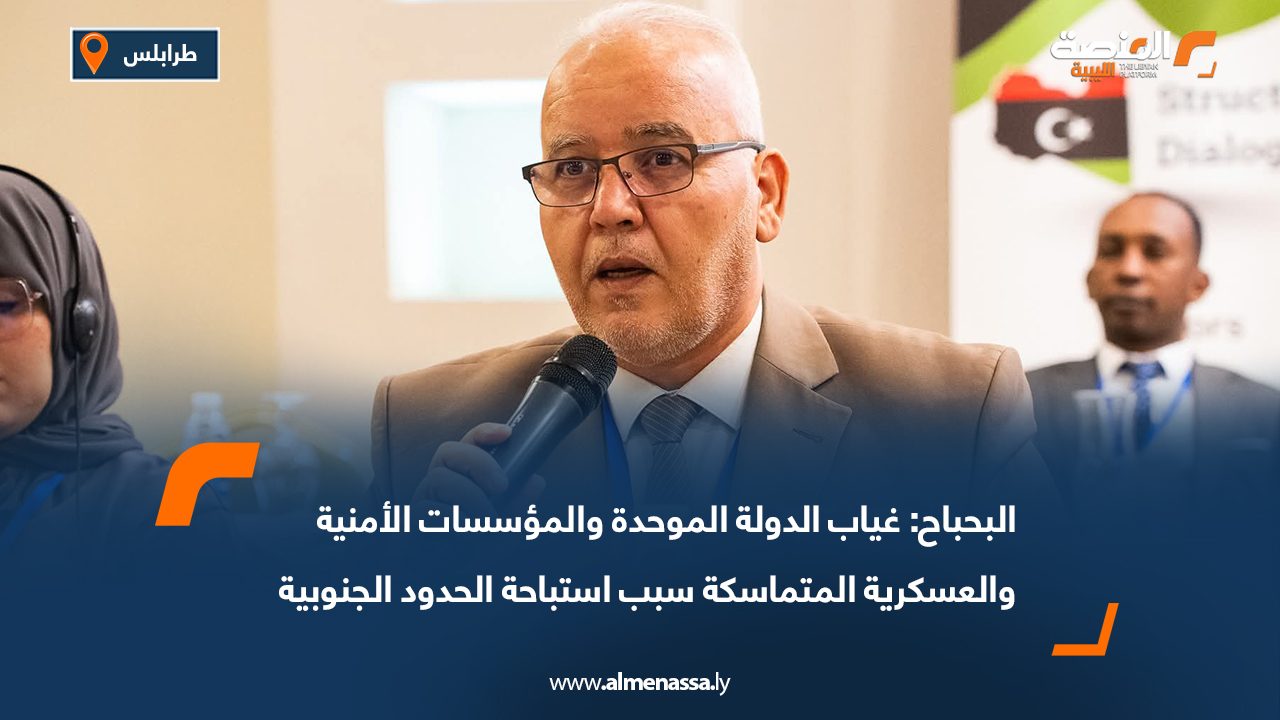 البحباح: غياب الدولة الموحدة والمؤسسات الأمنية والعسكرية المتماسكة سبب استباحة الحدود الجنوبية