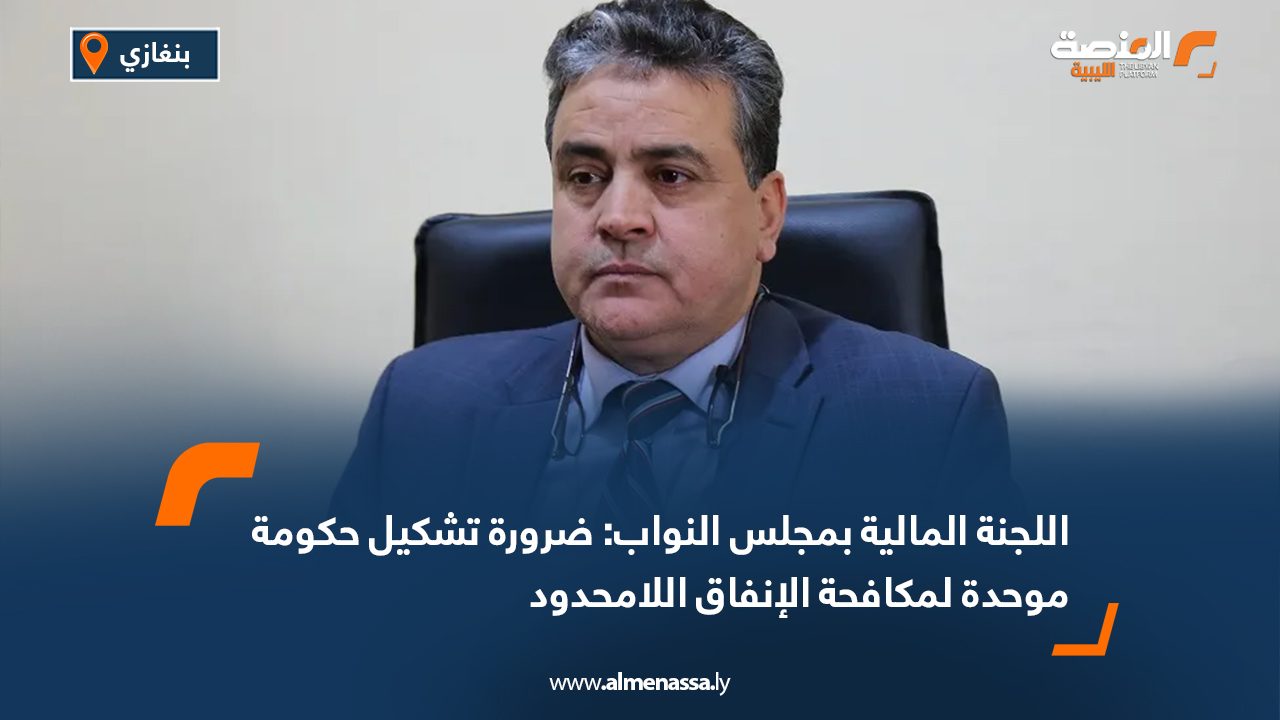 اللجنة المالية بمجلس النواب: ضرورة تشكيل حكومة موحدة لمكافحة الإنفاق اللامحدود