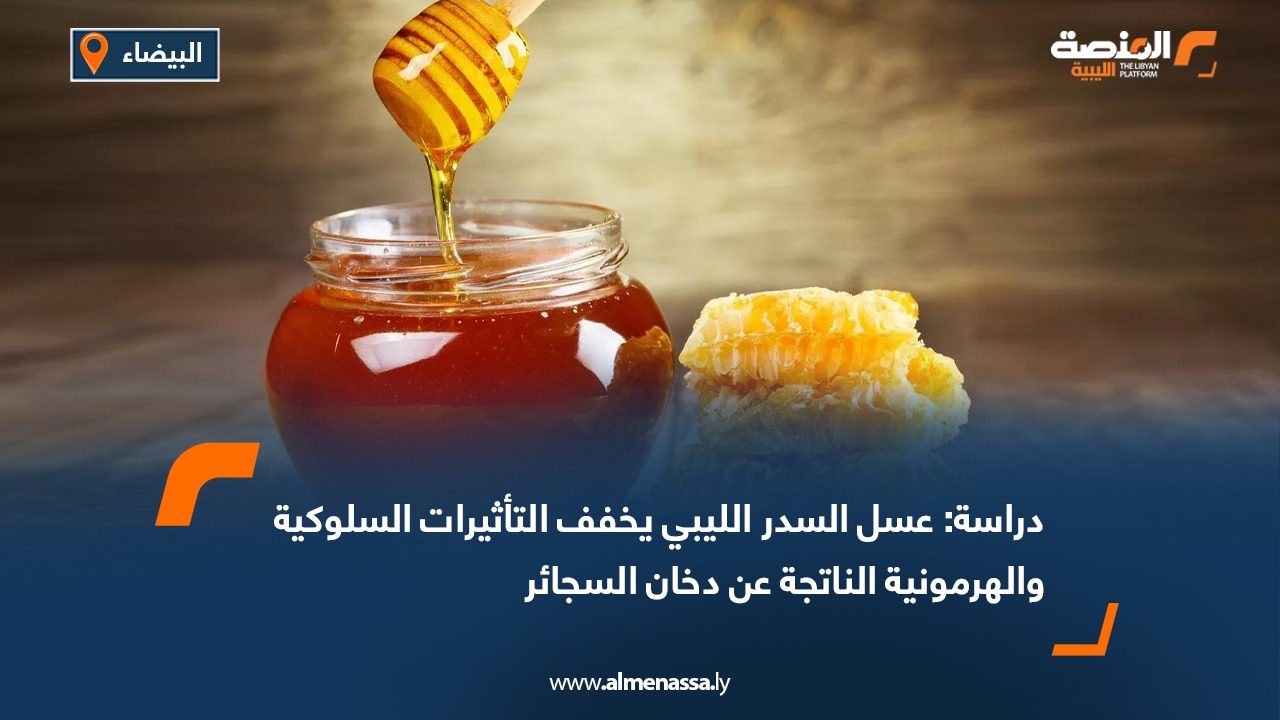 دراسة: عسل السدر الليبي يخفف التأثيرات السلوكية والهرمونية الناتجة عن دخان السجائر